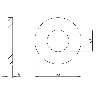 Arruela Lisa 20 ( 21.00 x 36.38 x 2.70 ) Inox 304/A2 Passivado DIN 125